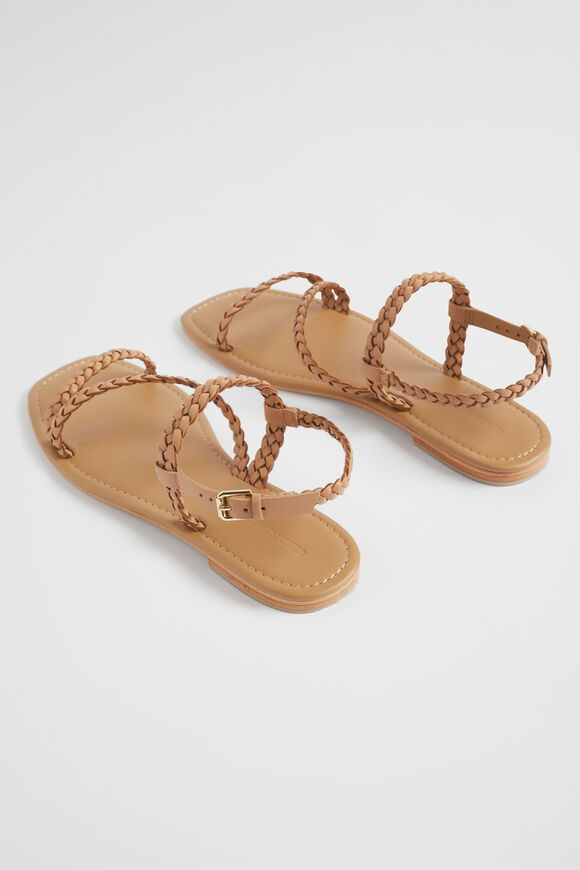 Tonya Braid Sandal  Toffee  hi-res