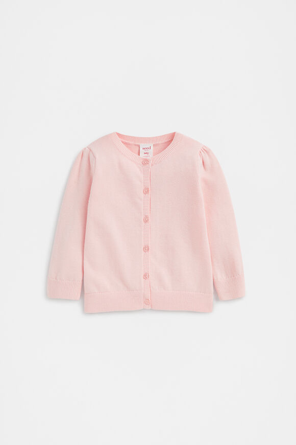 Classic Cardigan  Dusty Rose  hi-res