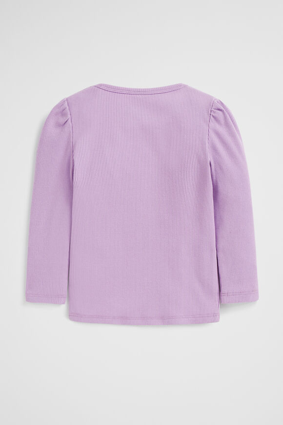Core Rib Tee  Lilac  hi-res