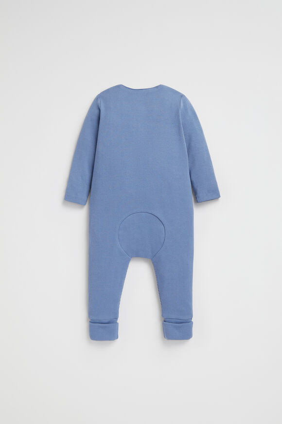 Core Logo Zipsuit  Indigo  hi-res