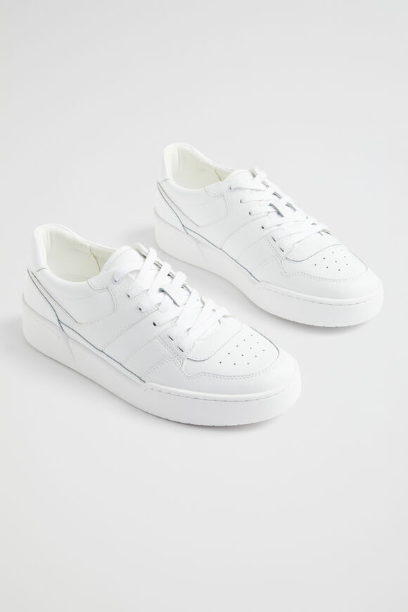 Talulah Leather Sneaker  White  hi-res
