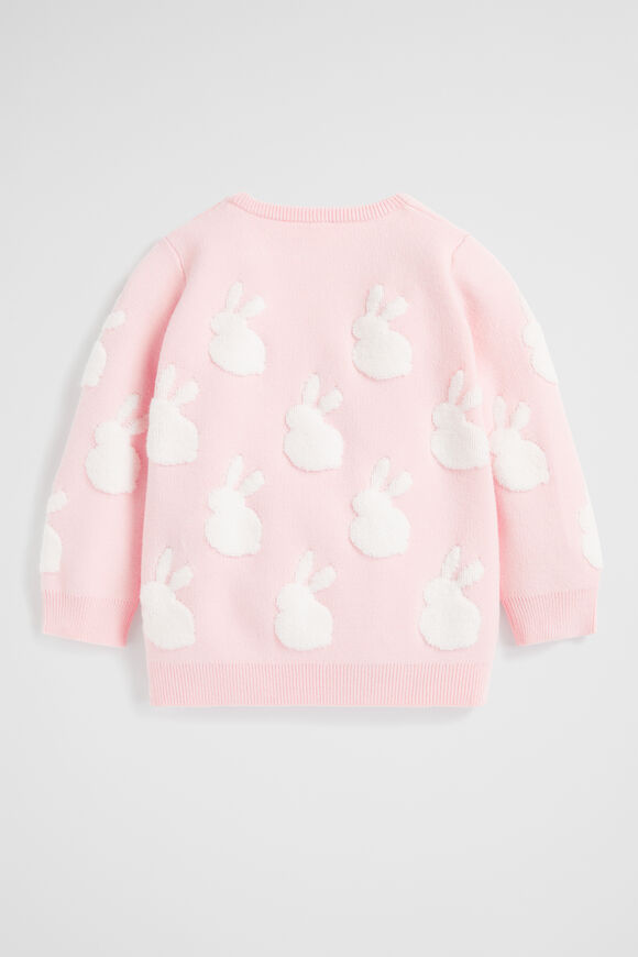 Chenille Bunny Sweat  Dusty Rose  hi-res