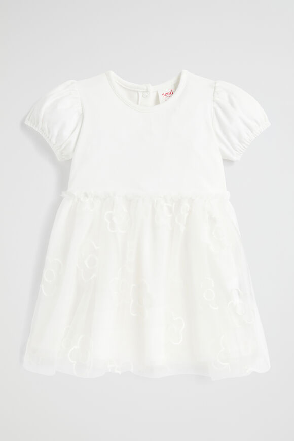 Daisy Tulle Dress  Canvas  hi-res