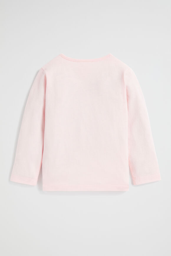 Chenille Bunny Tee  Dusty Rose  hi-res