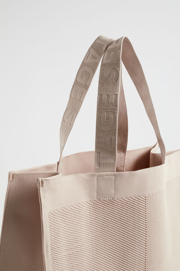 Knitted Tote  Light Storm  hi-res