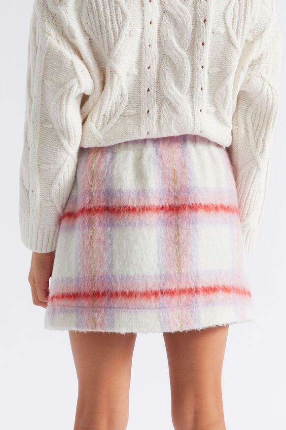 Brushed Wool Skirt  Camelia  hi-res