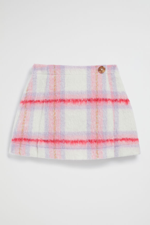 Brushed Wool Skirt  Camelia  hi-res