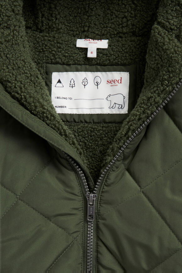 Quilted Anorak  Pine  hi-res