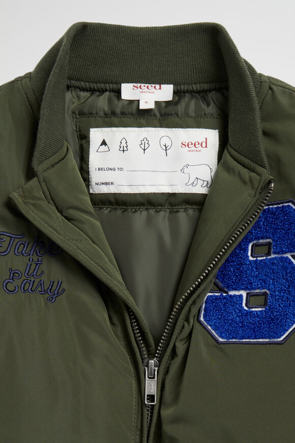 Varsity Bomber  Pine  hi-res
