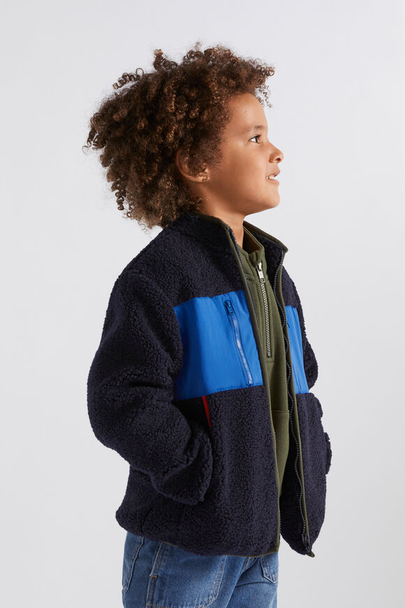 Sherpa Jacket  Midnight Blue  hi-res