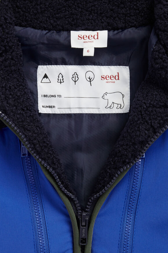 Sherpa Jacket  Midnight Blue  hi-res