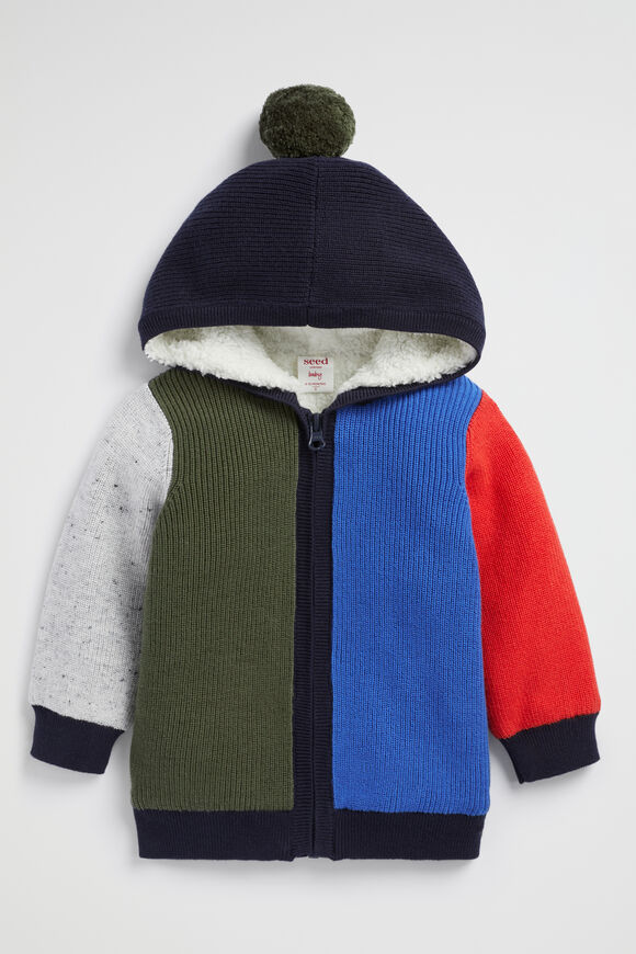 Hooded Cardigan  Multi  hi-res