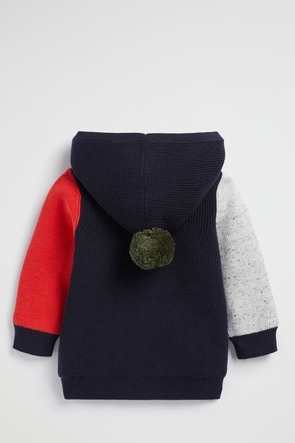 Hooded Cardigan  Multi  hi-res