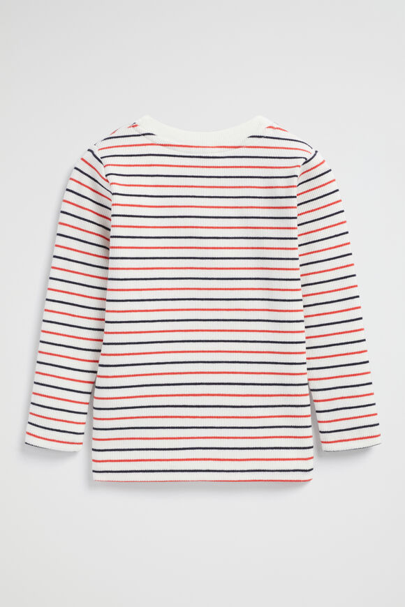 Henley Rib Tee  Canvas  hi-res