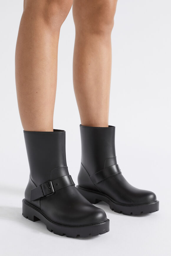 Zoey Gumboot  Black  hi-res