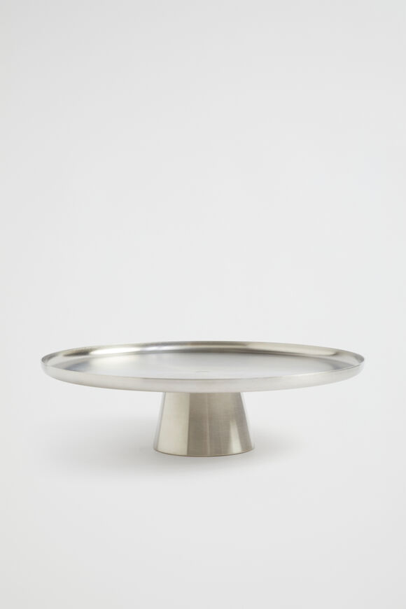 Luna Serving Stand  Silver  hi-res