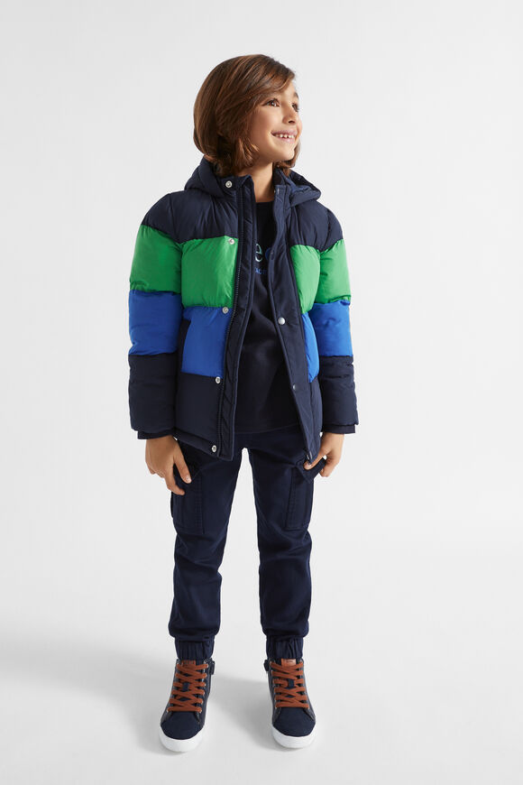 Colourblock Jacket  Midnight Blue  hi-res