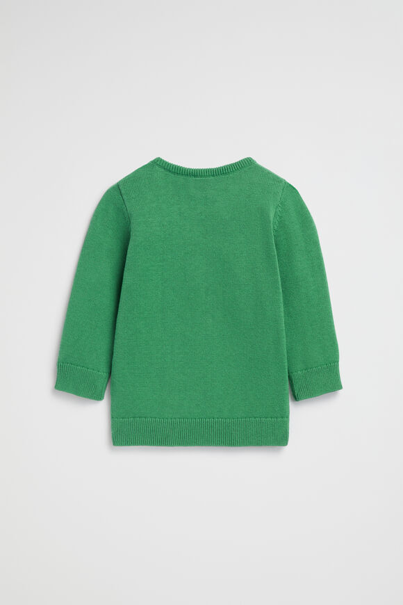 Dino Crew Knit  Jade  hi-res