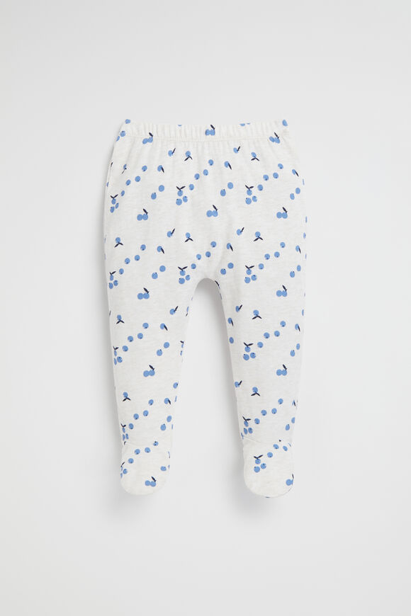 Blueberry Yardage Legging  Snow Marle  hi-res