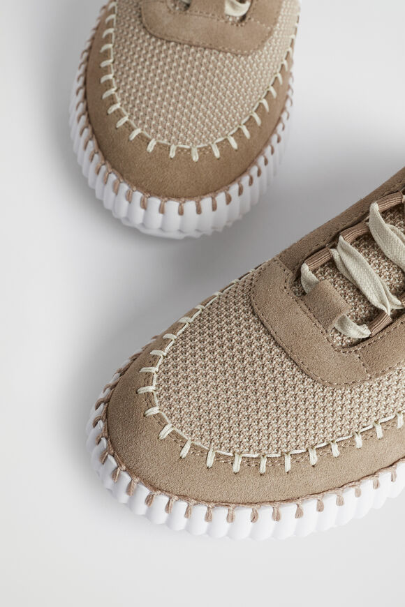 Brielle Knit Sneaker  Natural  hi-res