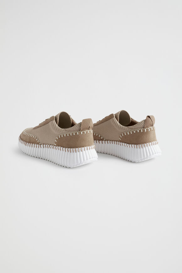 Brielle Knit Sneaker  Natural  hi-res