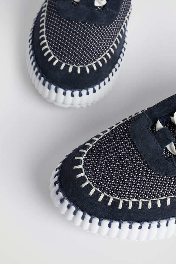 Brielle Knit Sneaker  Navy  hi-res