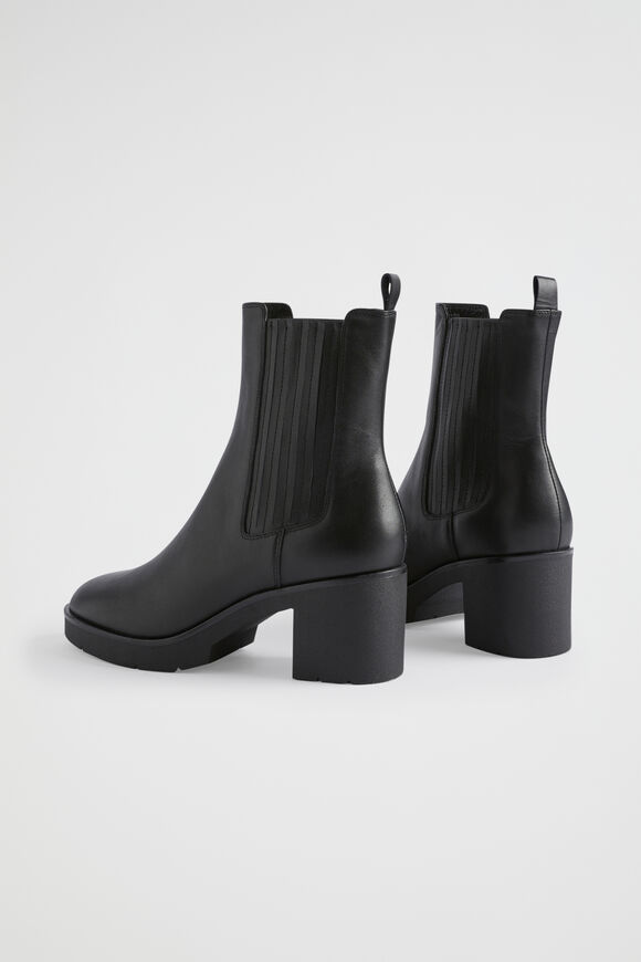 Julia Mid Heel Boot  Black  hi-res