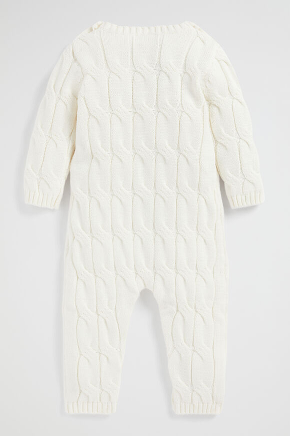 Core Cable Knitted Jumpsuit  Nb Canvas  hi-res