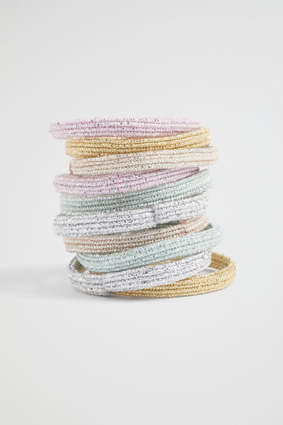 Mini Sparkle Elastic Set  Multi  hi-res