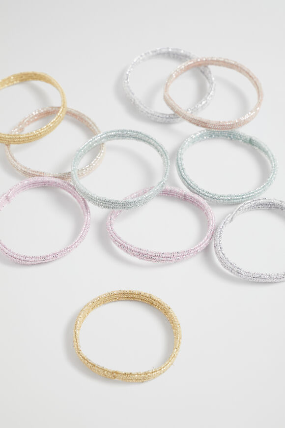 Mini Sparkle Elastic Set  Multi  hi-res