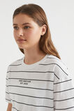 Core Logo Tee  White Black  hi-res