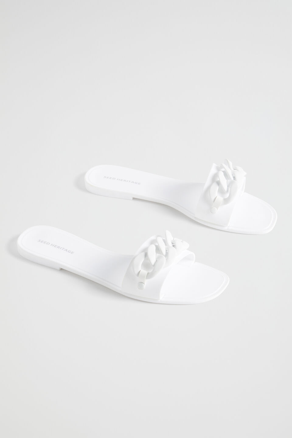Chain Jelly Slide  White