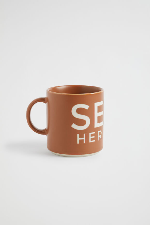 Seed Logo Mug  Terracotta  hi-res