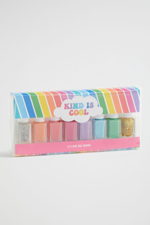 Rainbow Nail Kit 8 Pack  Multi  hi-res