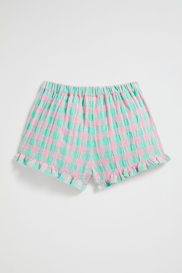 Gingham Shorts  Candy Pink  hi-res
