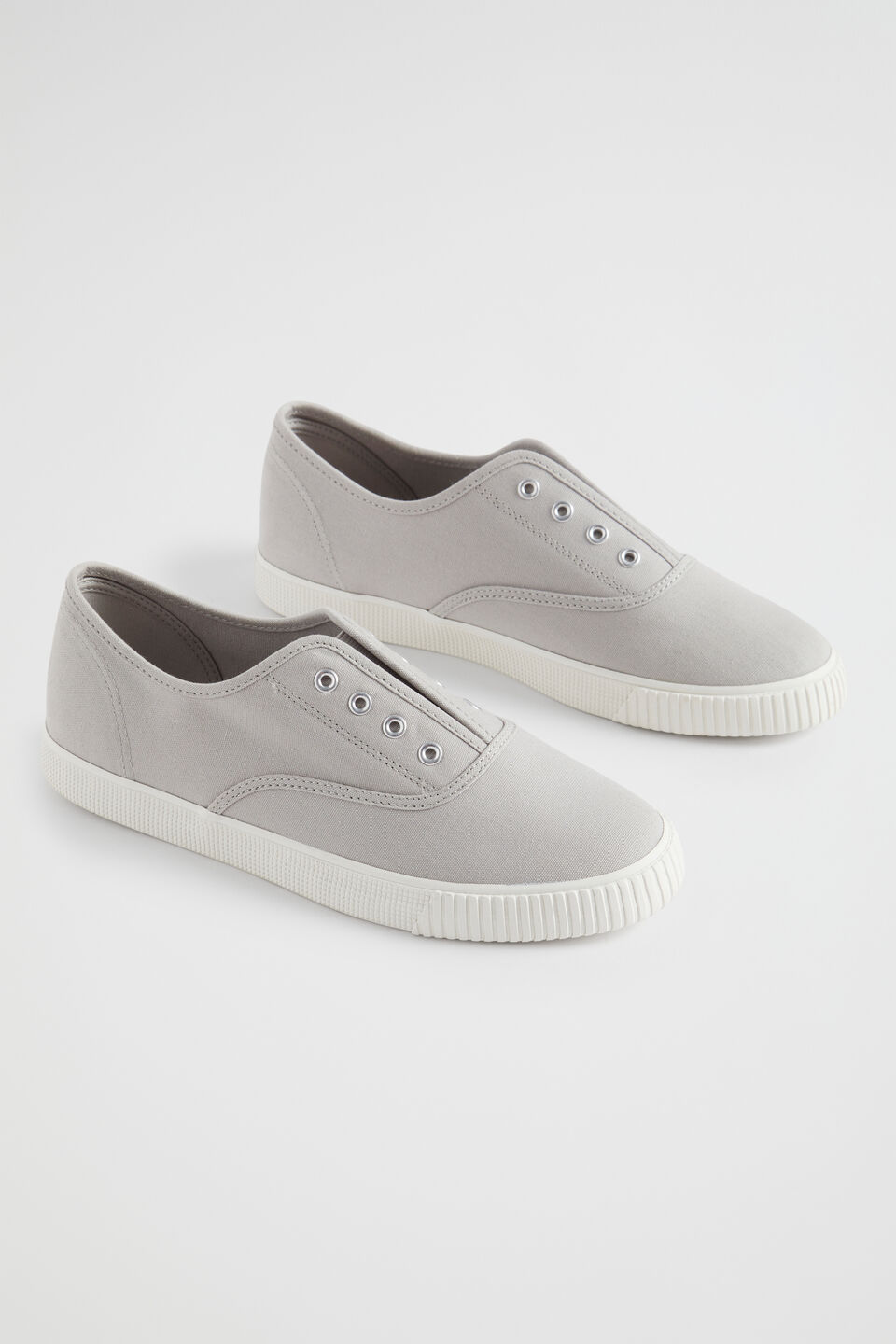 Rose Slip On Sneaker  Dove Grey