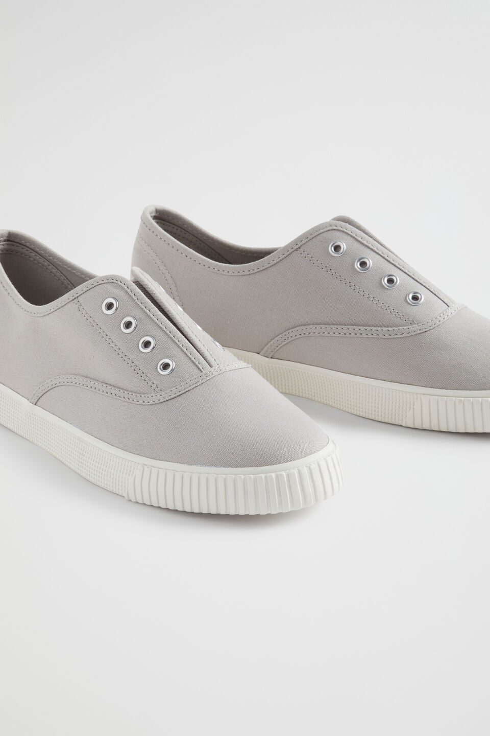 Rose Slip On Sneaker  Dove Grey