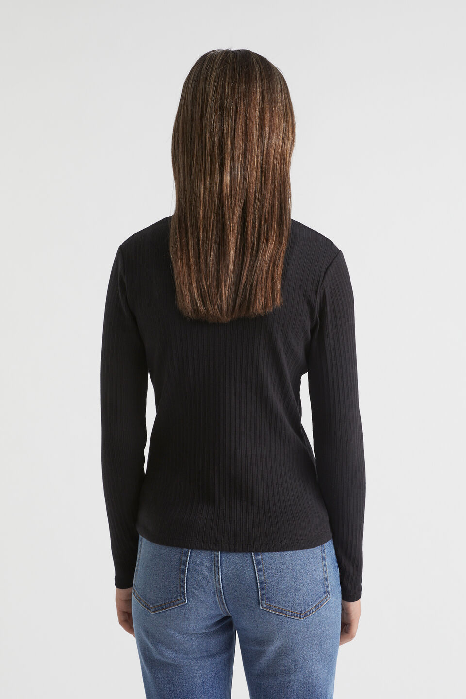 Core Rib Tee  Black
