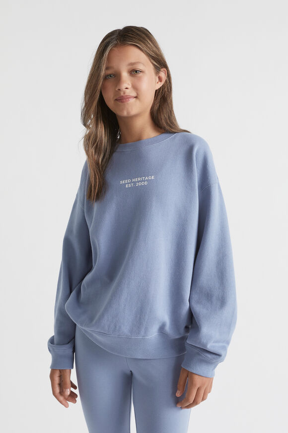 Core Relaxed Sweat  Powder Blue  hi-res