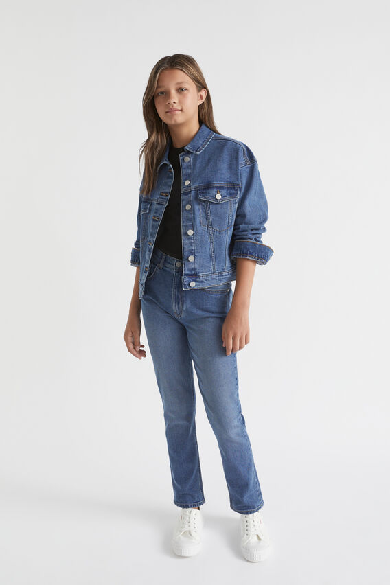 Relaxed Denim Jacket  Classic Blue  hi-res