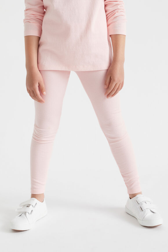 Core Rib Legging  Dusty Rose  hi-res