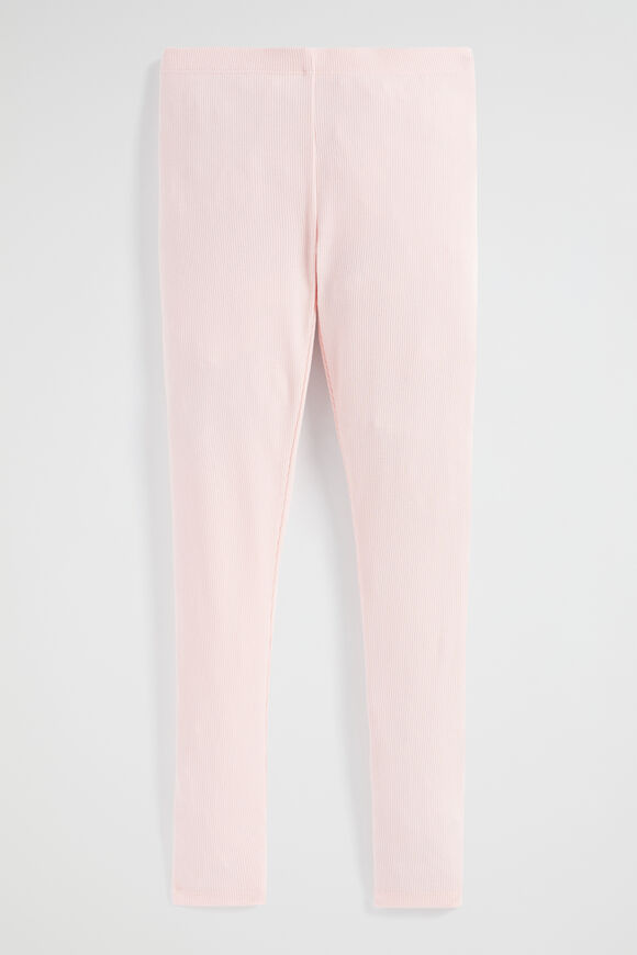 Core Rib Legging  Dusty Rose  hi-res