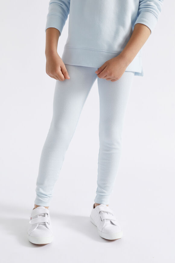 Core Rib Legging  Ice Blue  hi-res