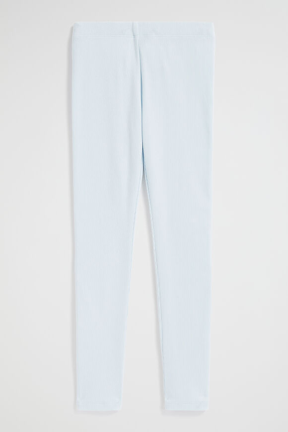 Core Rib Legging  Ice Blue  hi-res