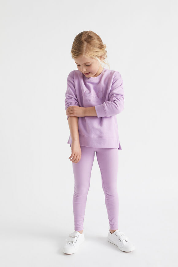 Core Rib Legging  Lilac  hi-res