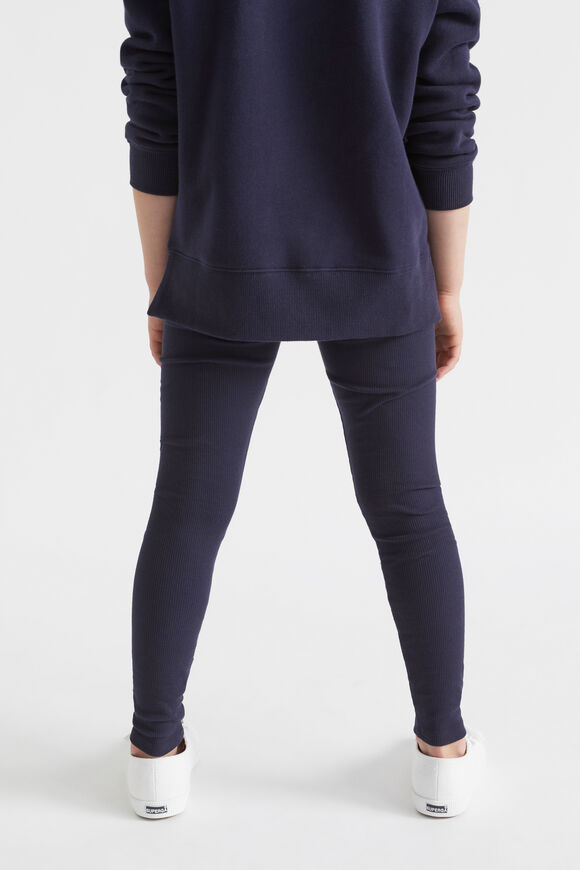 Core Rib Legging  Midnight Blue  hi-res