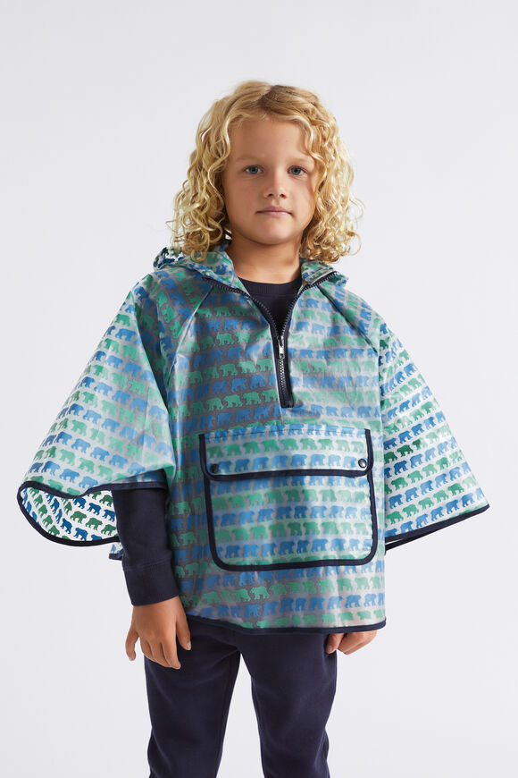 Bear Rain Poncho  Multi  hi-res