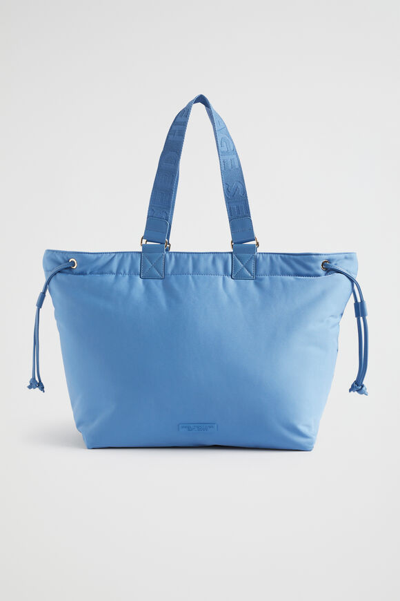 Heritage Logo Tote  Soft Cobalt  hi-res