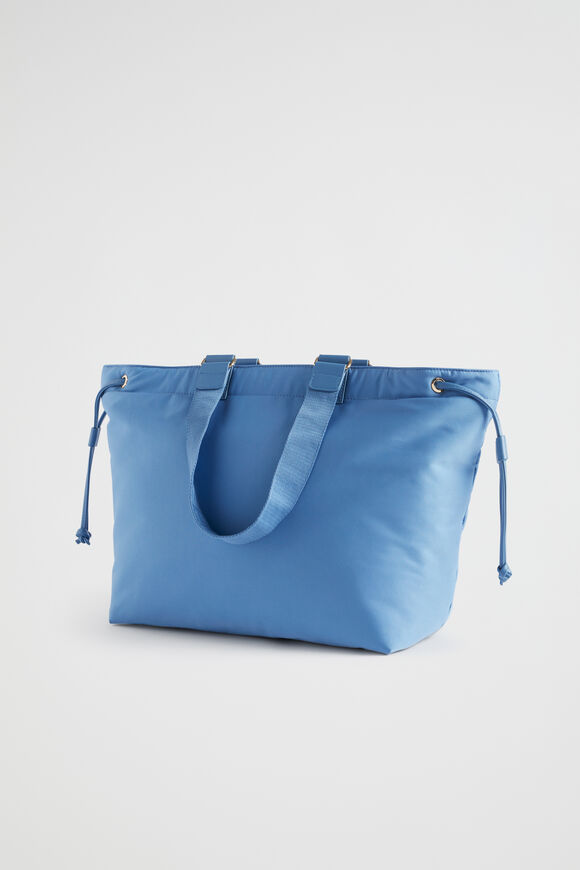 Heritage Logo Tote  Soft Cobalt  hi-res