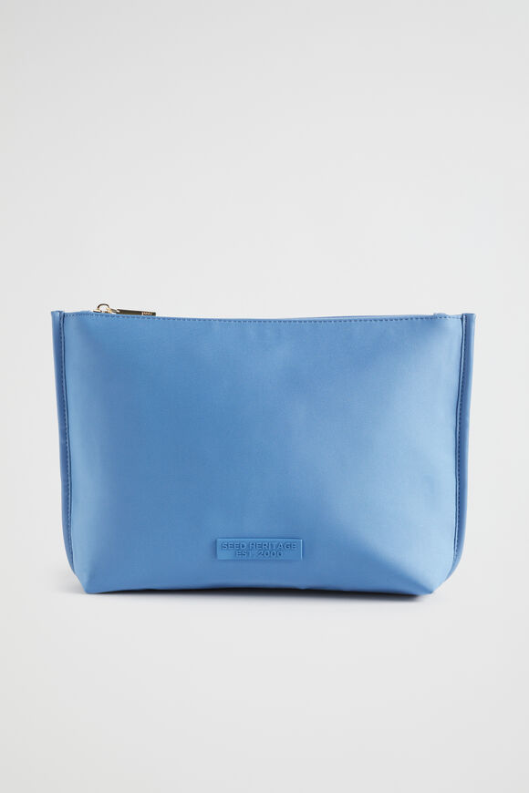 Heritage Logo Pouch  Soft Cobalt  hi-res